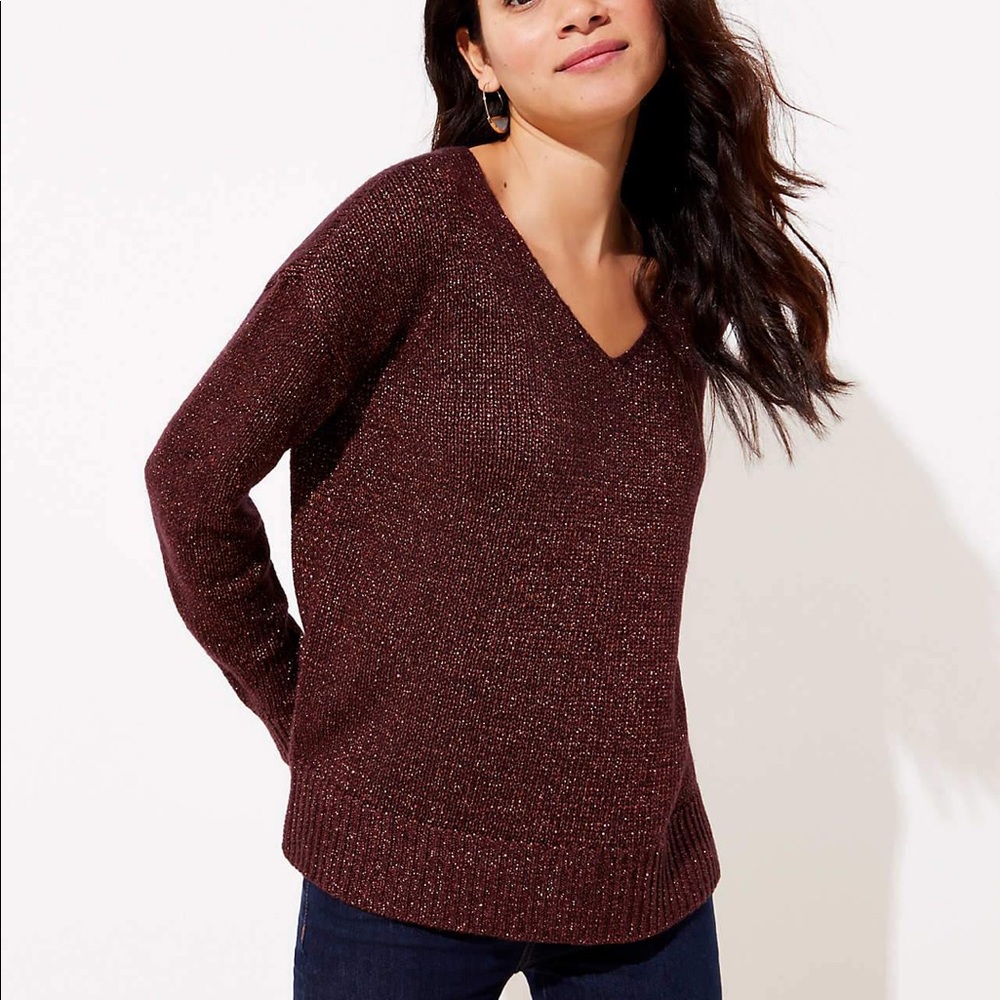 Loft Shimmer sweater